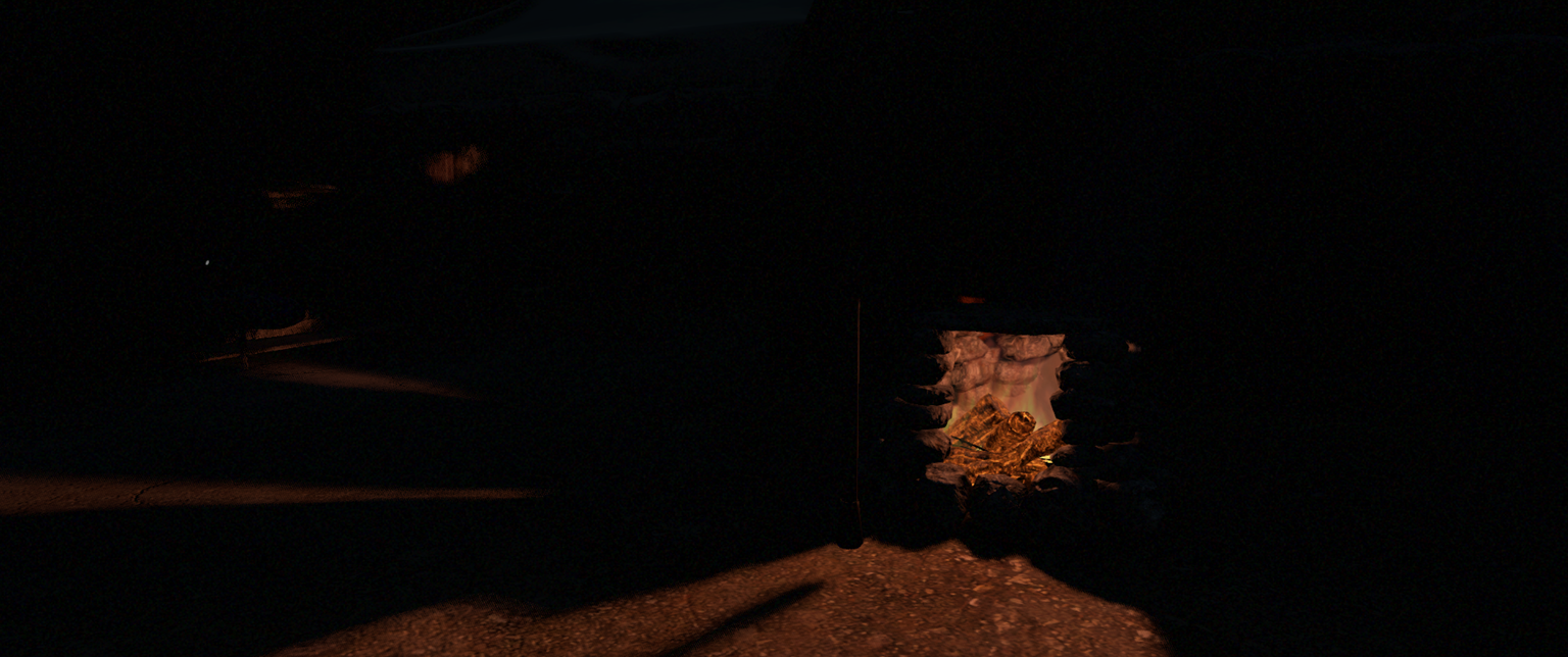 Server DayZ GoD костер в печке из камня